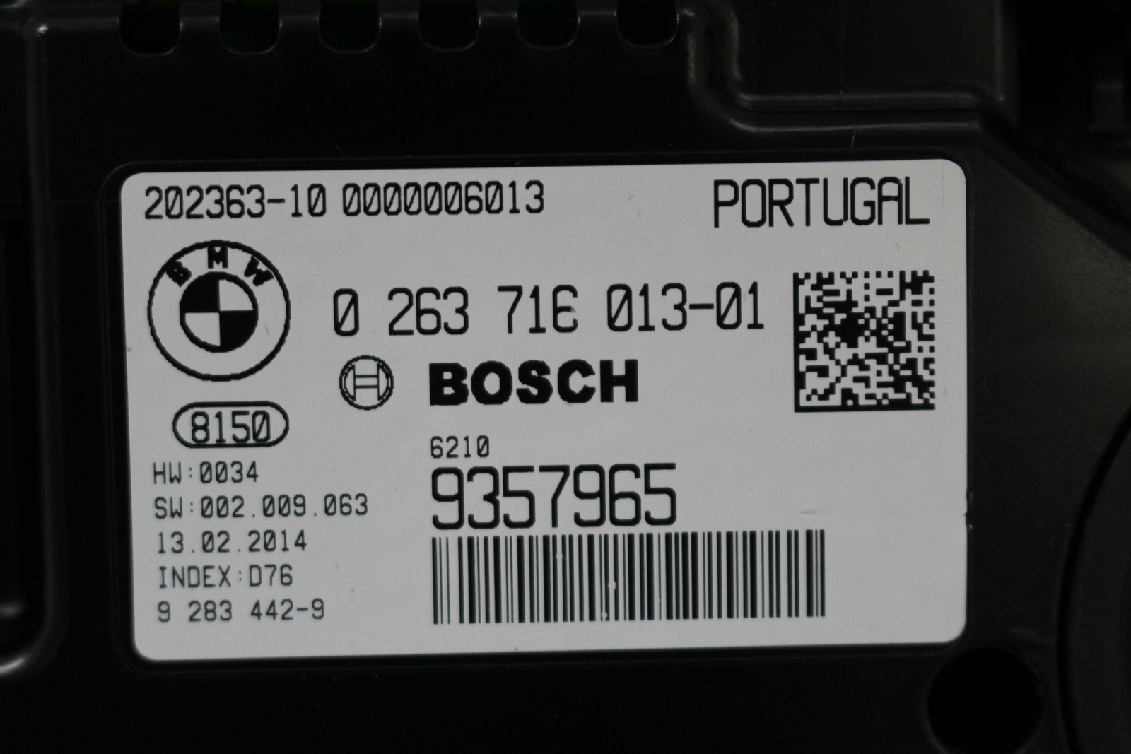 Speedometer BMW I8 14 15 16 17