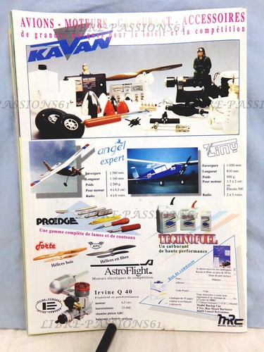 MAGAZINE MVM N°14, MARS/AVRIL 1996, + PLAN ENCARTÉ LE CORSAIR F4-U7 - Imagen 2 de 13