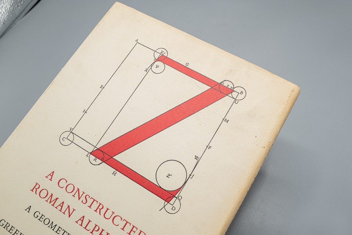 Constructed Roman Alphabet by David L. Goines (Hardcover