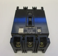 WESTINGHOUSE CIRCUIT BREAKER 50 AMP CAT NO: FB3050L 3 POLE