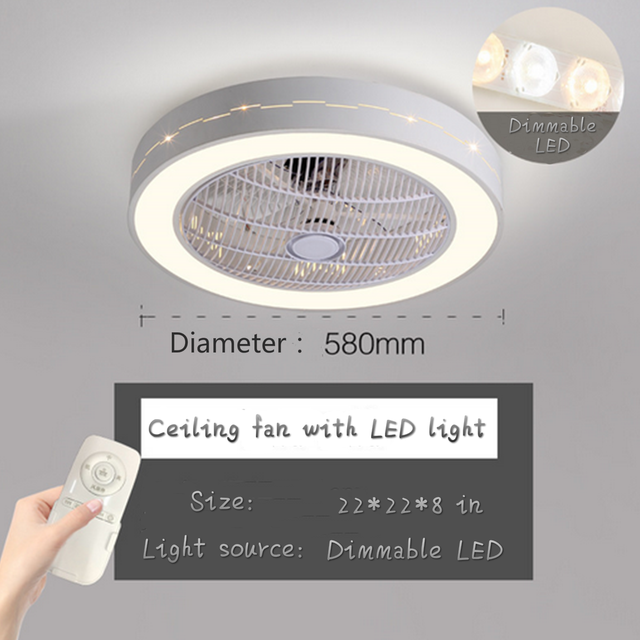 Ocean Lamp Colorful 32 In Ceiling Fan Baby Play Kids Room W Light