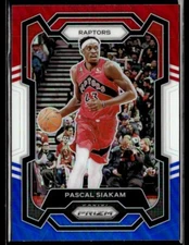 2023-24 Panini Prizm Pascal Siakam Red/White/Blue Prizm #30 Toronto Raptors