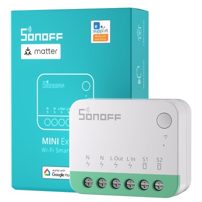 Sonoff Mini R4M Extreme Smart WiFi Switch Matter-Version
