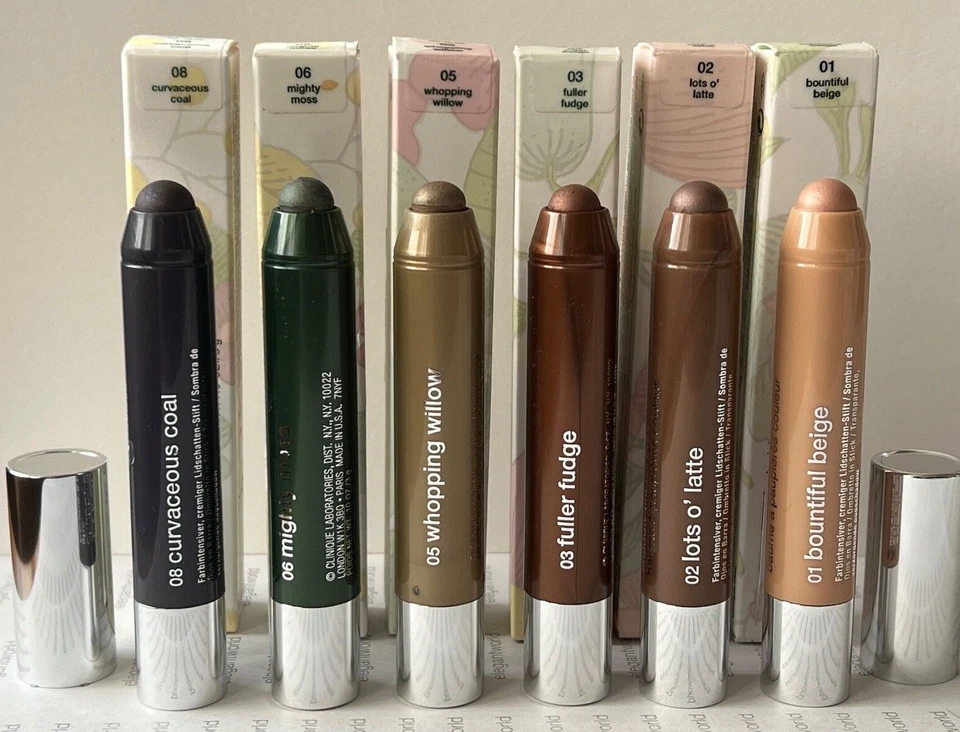 Clinique Chubby Stick Shadow Tint For Eyes .10oz.Full Size NIB - Pick Your Color - Image 1 of 1