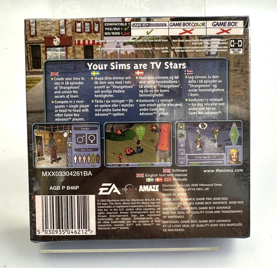 GBA The Sims 2, New And Sealed - Image 2 of 4