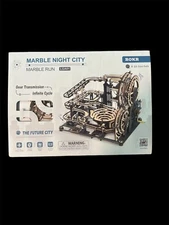 ROKR Marble Night City Marble Run LGA01  3D Wooden Puzzle New Sealed