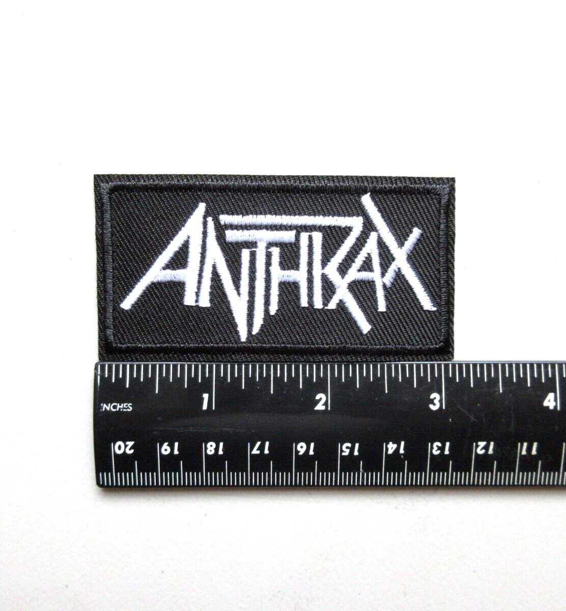 🔥ANTHRAX METAL BAND MUSIC BATTLE JACKET VEST HAT EMBROIDERED IRON ON PATCH