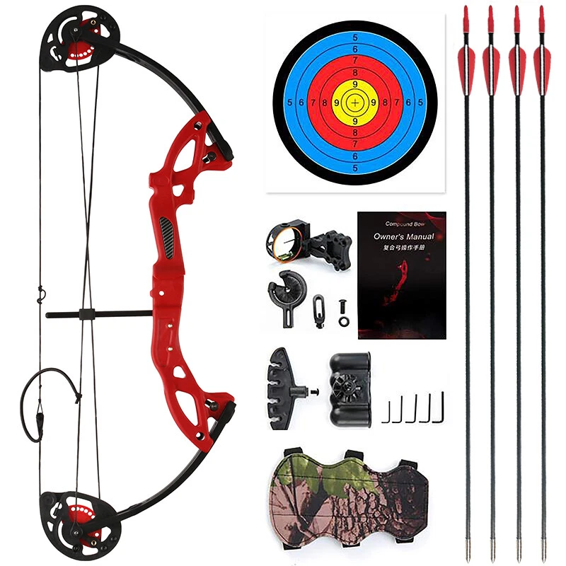 Musen Youth Compound Bow 10-29lbs for Kids Teenager Junior Target Hunting