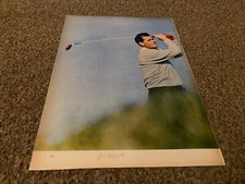 WFBK23 WORLD SPORTS MAGAZINE 10X8 PICTURE GOLFER GAY BREWER