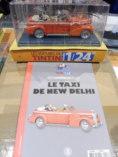 VOITURE TINTIN 1/43 Le Taxi Checker de Tintin en Amérique boîte + fascicule EUR 12,00 - FR