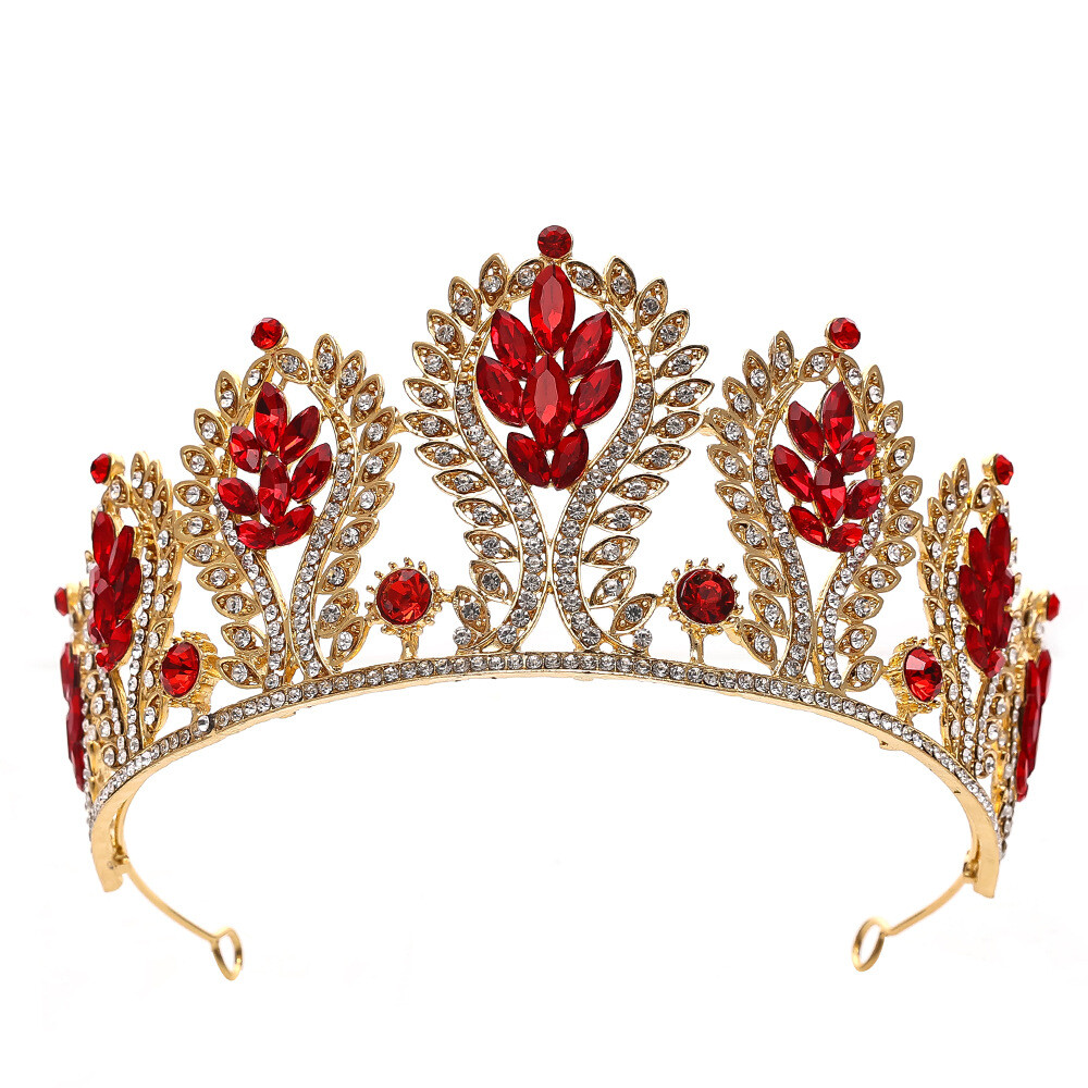7cm Tall Crystal Large Wedding Queen Princess Prom Tiara  display picture 3