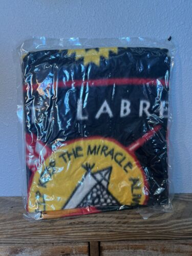 St Labre Indische Schule Überwurf Decke 34"x26" Vintage Azteken Fleece Schön - Bild 2 von 4
