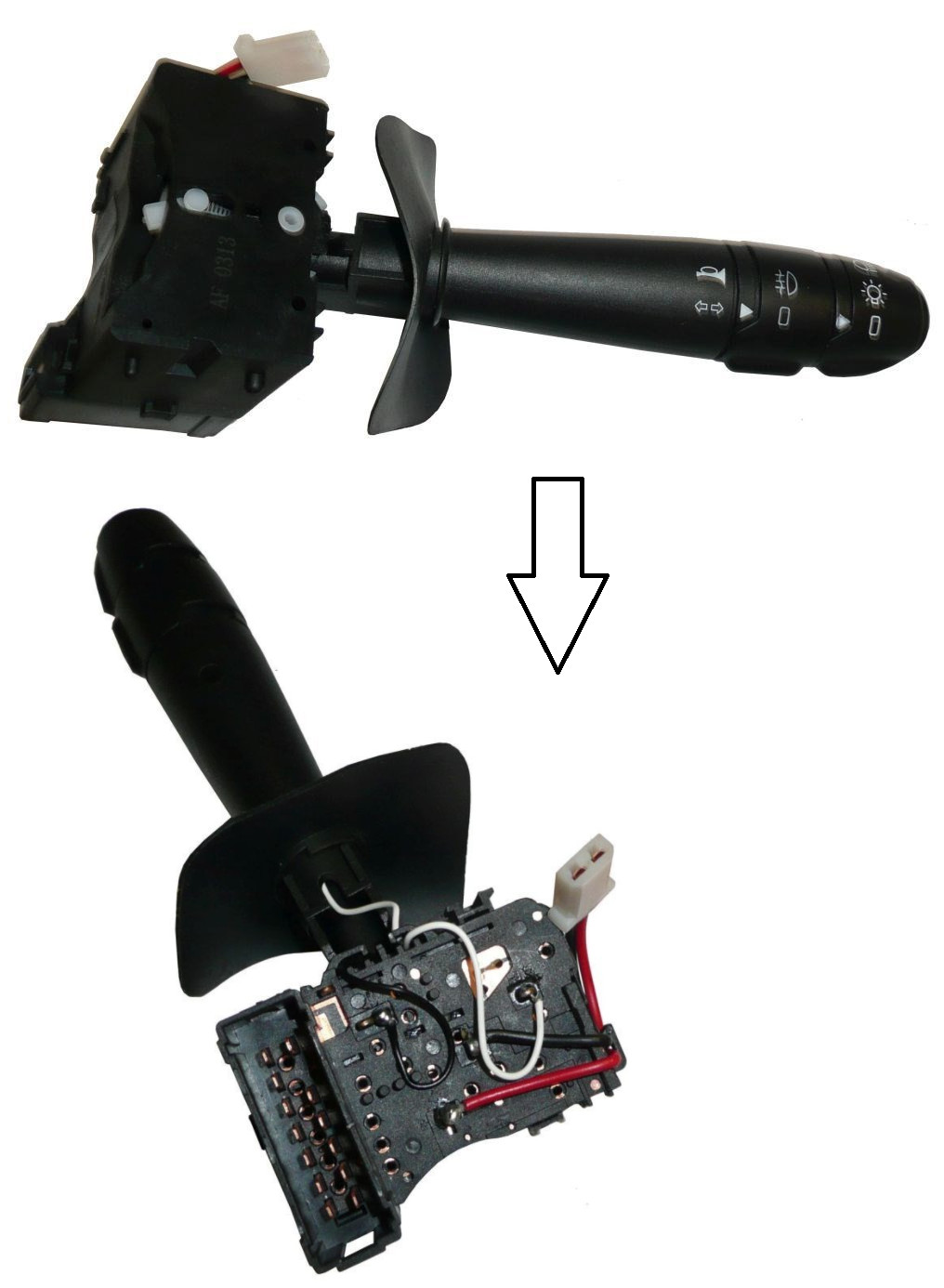 Commodo clignotants phare pour Renault Kangoo 1 commutateur de feux et avertisseur GM-003