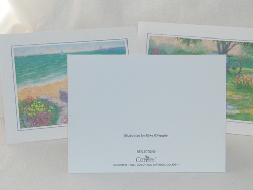 Current . Reflections / Beach / Nature Greeting Card w/ Envelope . Your Choice - Picture 7 of 24