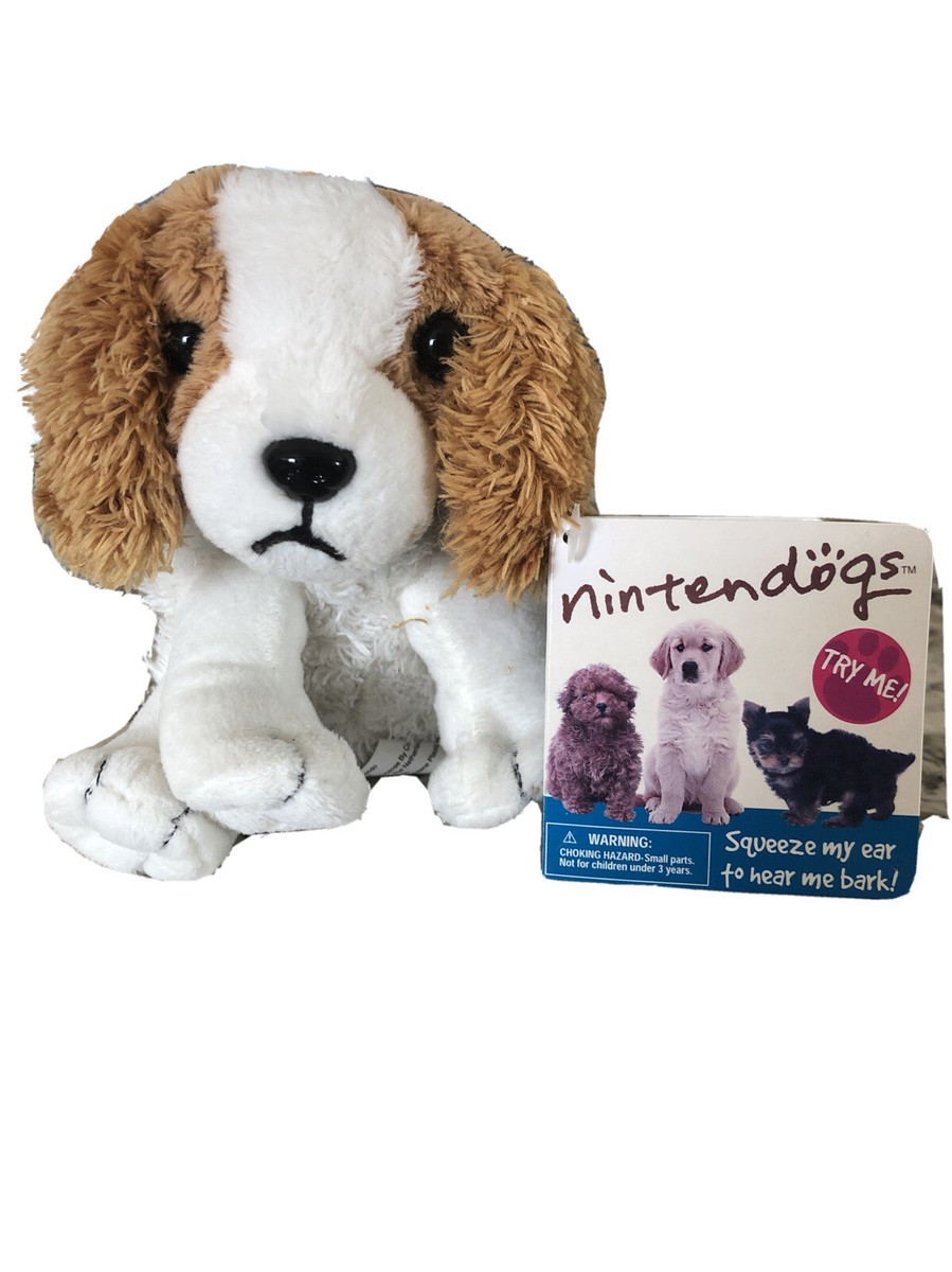 nintendogs Cavalier Charles Spaniel Stuffed Animal