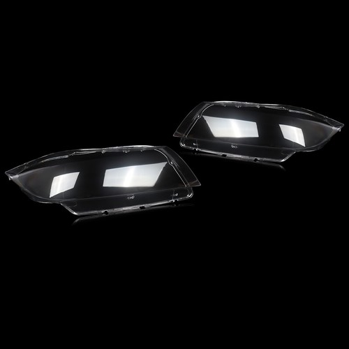 Pair Xenon Headlight Lens Lampshade Cover For BMW 3 Series E90 E91 2005-2012 L+R - Foto 9 di 13