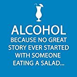 Бумажные изделия Создают дизайн алкоголя, потому что ни одна Великая история не начиналась с салата