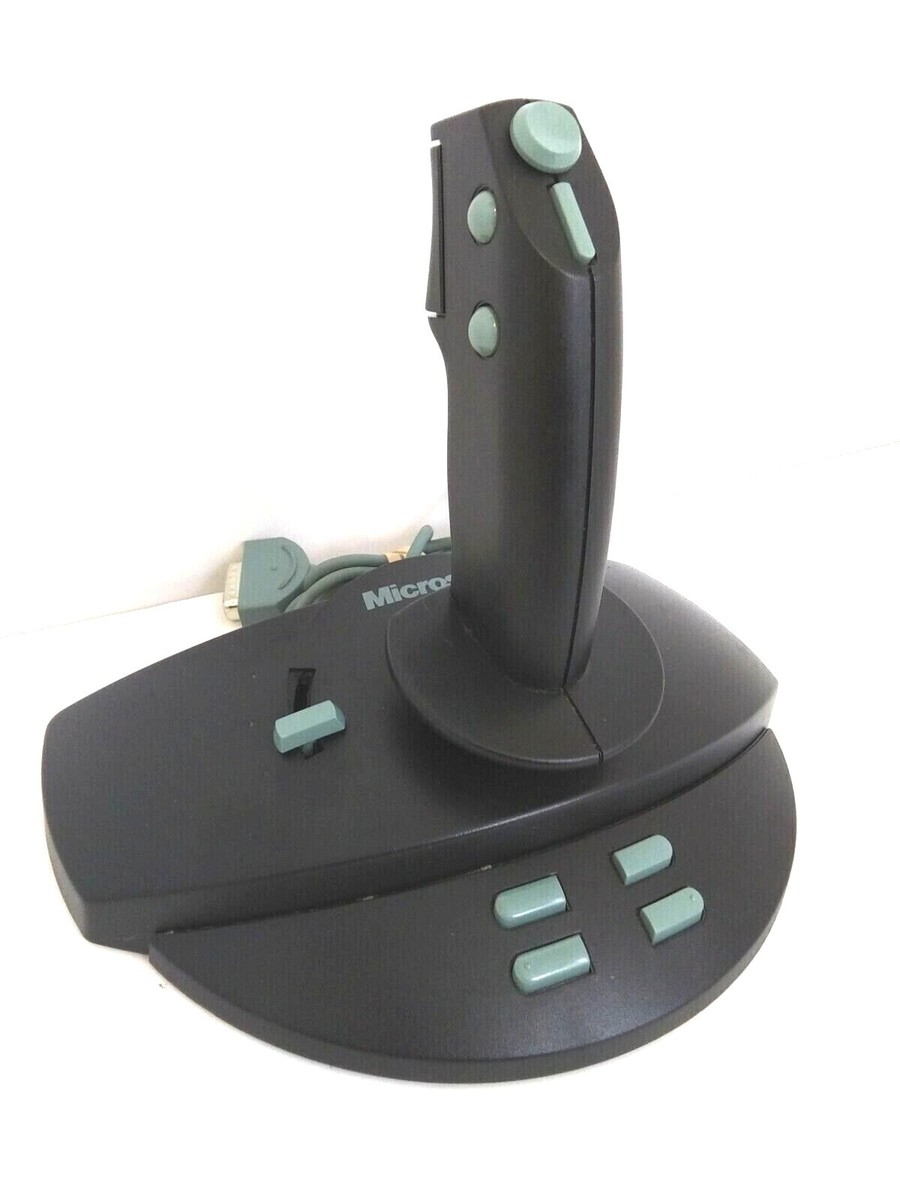 Microsoft SideWinder 3D Pro joystick Black PC Gaming Vintage 90s
