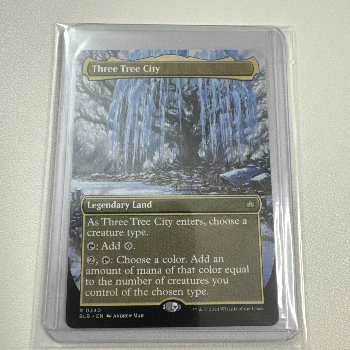 Three Tree City Borderless (Non-Foil) BLB-0340 Rare MTG | eBay