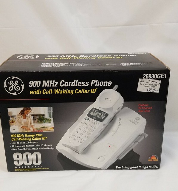 GE 26920 900 MHz Single Line Cordless Phone for sale online eBay