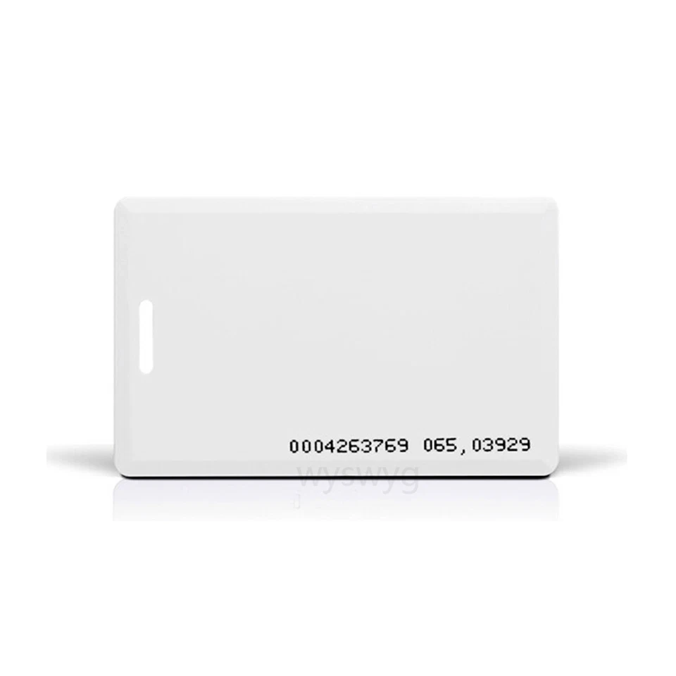 10pcs Long Range Proximity Card 125KHz RFID/EM 1.5mm Thickness Access Control