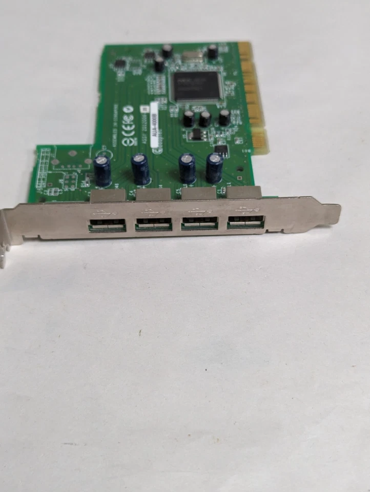 Adaptec 6 Port USB 2.0 Card , PCI, Mac *Used* AUA-5100B - Image 3 of 3