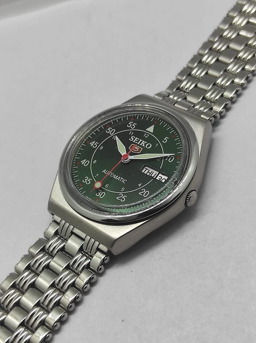 Seiko shop 5 verde