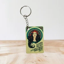 Lana Del Rey Concert Poster Keychain. Free Shipping 
