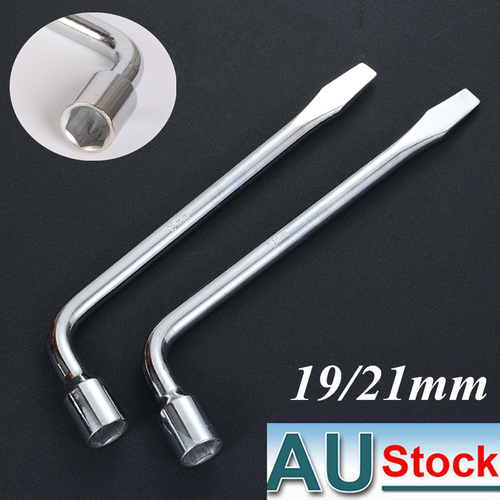 19/21mm Wheel Lug Nut Wrench Car Truck Brace Tire Hex Key Socket