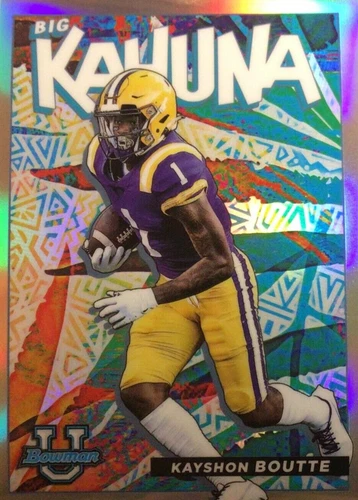 2021-22 Bowman University Kayshon Boutte #TBK-22