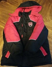 iXtreme Little Boys' Red Black Puffer Jackets W/Patch .