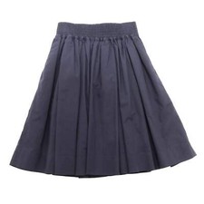 5144AN gonna bimba WOOLRICH girl kid cotton skirt blue