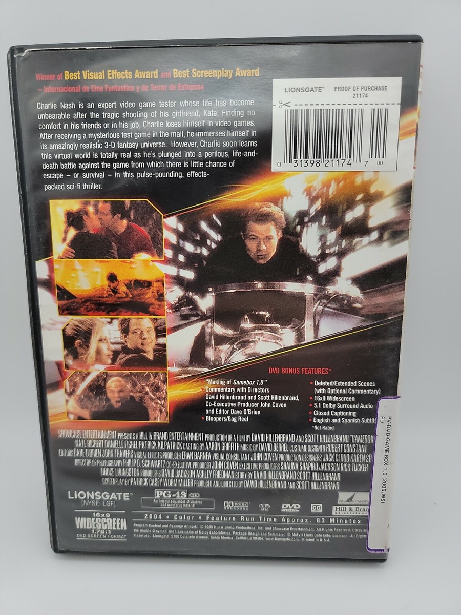 Gamebox 1.0 DVD - Nate Richert - Danielle Fishel | eBay