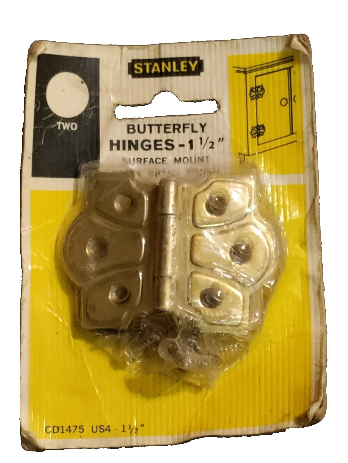 Bisagras de Acero Stanley Gabinete