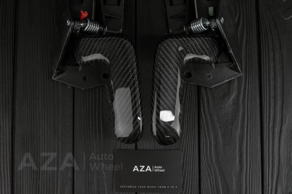 1999-2007 Silverado Sierra SS Tahoe Denali Carbon Fiber  Interior Door Handles - Image 2 of 4