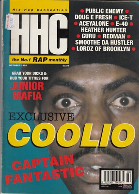 Hip Hop Connection (HHC) magazine, Oct 95,  issue 80 (Coolio) 