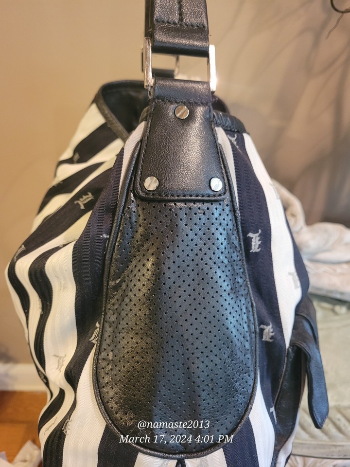 L.A.M.B. by Gwen Stefani Trenchtown Slouch Shoulder Bag Luxury Designer ...