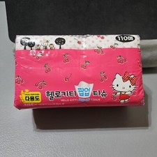 Sario Hello Kitty Pop-Up Tissues Facial 110 Tissues U.S. Seller Sealed