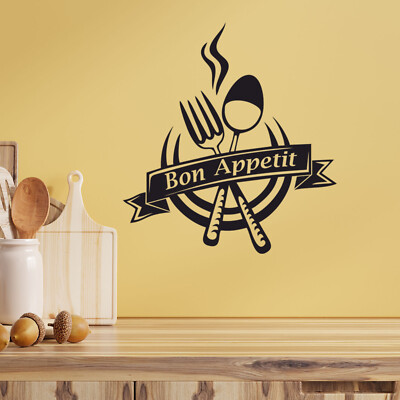 Wandkunst Aufkleber Bon Appetit Zuhause Aufkleber Küche Esszimmer Zitate