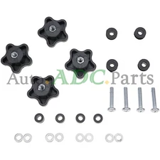 4 Pcs 6681614 91G420 6664085 Top Window Knob Kit for Bobcat T200 T250 T300 T320