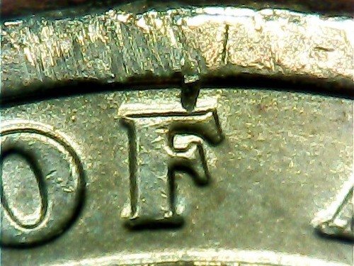 Presidential Dollar Error 2010 P Franklin Pierce Die Cud - Picture 3 of 6