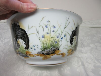 The Game Bird Bowl Franklin Mint Porcelain - 10