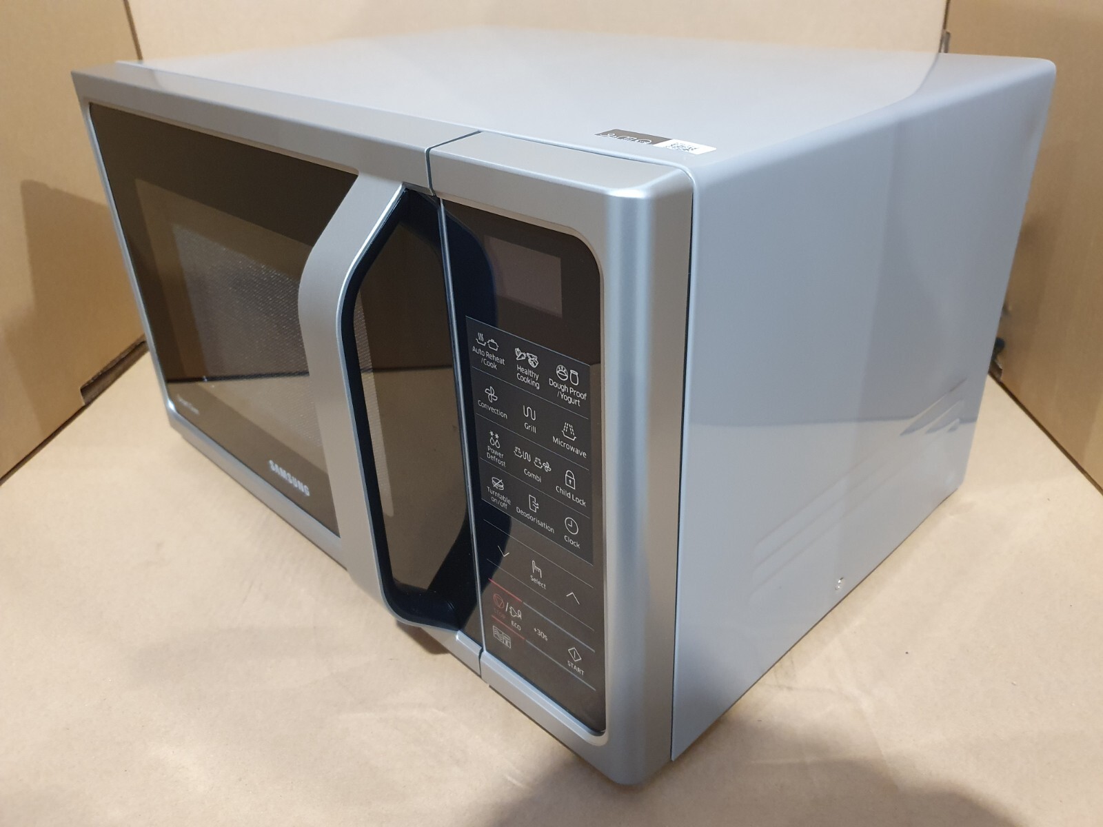 Samsung Microwave 28 Litre 900W Combination Silver MC28H5013AS/EU