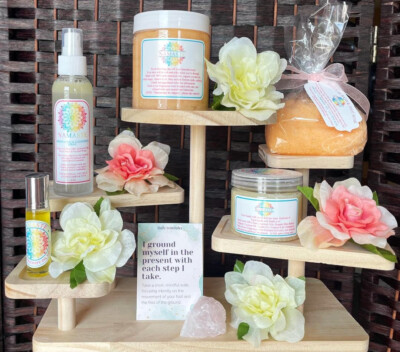 Meditation & Self Care Kit - Meditation Kit - Citrus Blend - Handmade