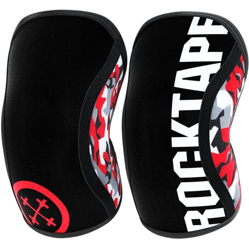 RockTape Assassins Compression Knee Support Sleeves - Red Camo - Bild 1 von 9