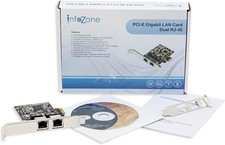 2 Port Gigabit Ethernet Pci-E X1 Network Interface Card 10/100/1000Mbps LAN Adap
