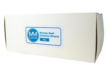 1Kg  Bronze Leaf gelatine sheets Beef Gelatine leaves or Sheet gelatine