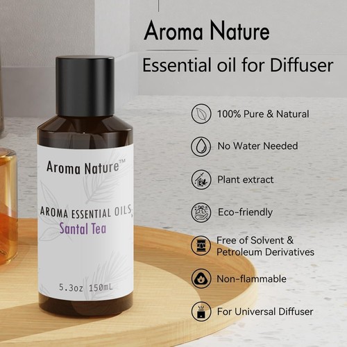5,3 Unzen Sandeltee ätherisches Öl, Aromatherapie Diffusoröl - Bild 5 von 8