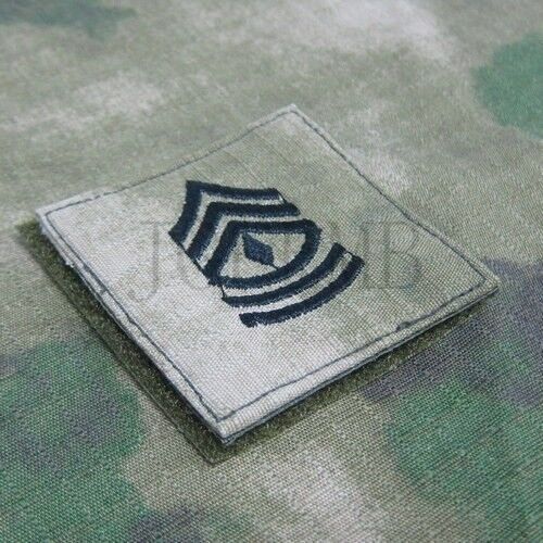FG Black Pattern U.S.ARMY Rank Military Embroidery Patch Insignia - Picture 20 of 44