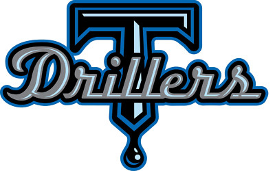 Tulsa Drillers sticker MiLB weatherproof bumper vinyl decal